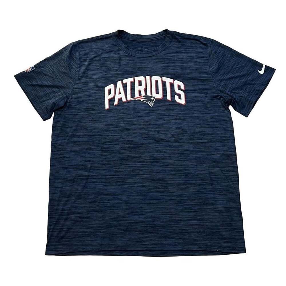 Nike New England Patriots On Field Dri-Fit Short Sleeve T-Shirt